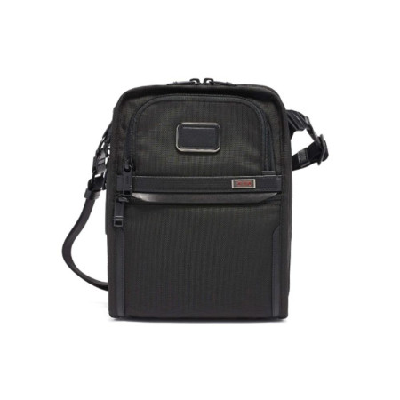 Borsello Piatto Tumi Black  Valigeria.it