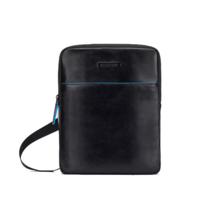 Borsello Porta Ipad Mini Blue Square Piquadro Nero  Valigeria.it