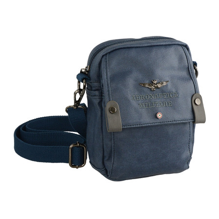 Borsello Tozzo con Patta Piccolo  Aeronautica Militare City  AM331-Blu