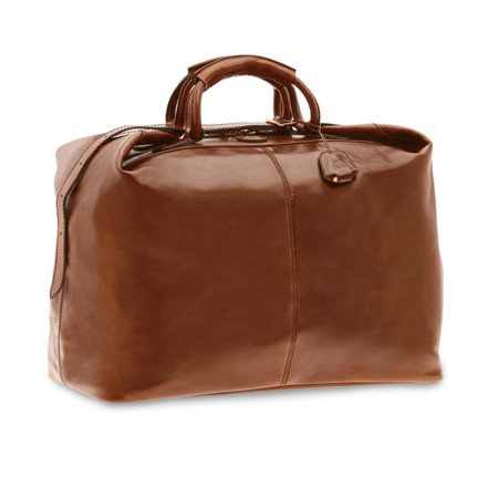 Borsone in pelle The Bridge  5027 cm 2 manici  Linea Story Viaggio 075220 (valigeria)