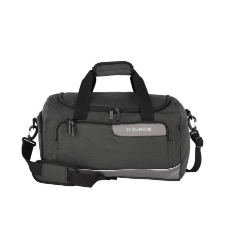 Borsone in tessuto due manici bauletto Travelite Viia Ardesia