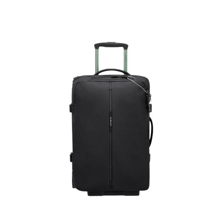 Borsone Trolley 2 Ruote Securipak 2.0 Samsonite Black  Valigeria.it