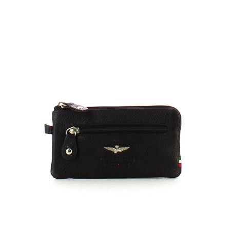 busta portachiavi nero