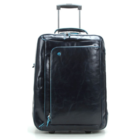 Trolley Cabina Piquadro | Pelle | Piquadro Blue Square | BV2960B2-blu2