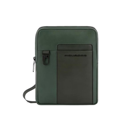 Borsello Tozzo con Tasca Anteriore Grande Porta Ipad Klout Piquadro Verde