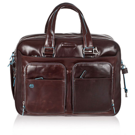 Cartella Porta Pc/ iPad 2 manici | Piquadro Blue Square | CA2765B2-Mogano