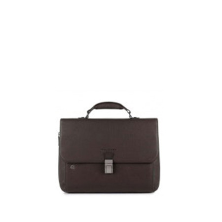 Cartella in Pelle con Patta | Piquadro Black Square | CA3111B3-Cuoio