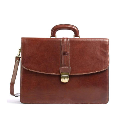 Cartella in Pelle Giudi Marrone | Valigeria.it