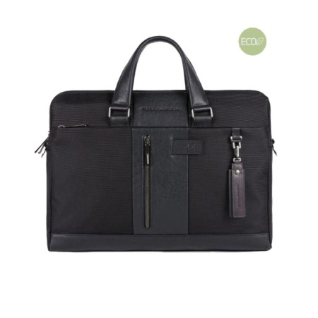 Cartella in Pelle Porta Computer Brief2 Piquadro Nero  Valigeria.it