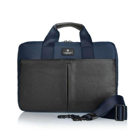 Cartella in Tessuto Spalding & Bros Blu 824502U703  Valigeria.it