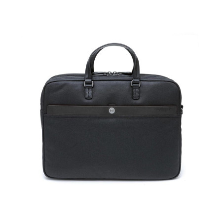 Cartella in Tessuto Spalding & Bros Nero  Valigeria.it