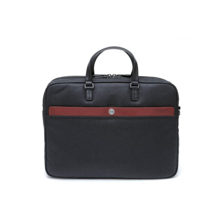 Cartella in Tessuto Spalding&Bros Rosso Nero  Valiegria.it