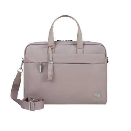 Cartella in Tessuto Workationist Samsonite Quartz-Cipria  Valigeria.it