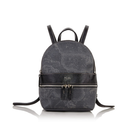 Borsa Donna Zainetto con Zip Davanti | Alviero Martini 1^Classe Geo Black | CD09864260001-Geo Black 