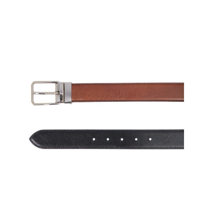 Cintura uomo double Face 3,5 The Bridge Marrone/Nero