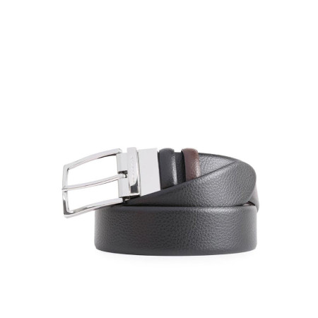 Cintura Uomo Piquadro Modus Nero Marrone  Valigeria.it