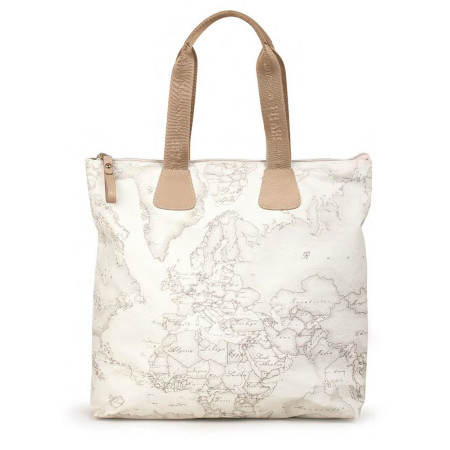 Borsa due manici | Alviero Martini 1^Classe Geo Soft White | CN27463800900