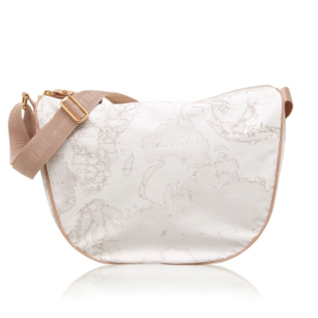 Borsa sacca media | Alviero Martini 1^Classe Geo Soft White | CN86363800900