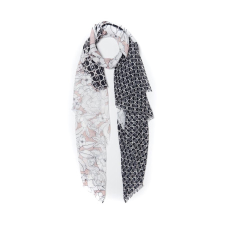 Foulard Grande Palmy Liu Jo Nero  Valigeria.it