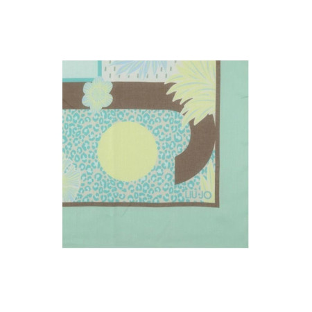 Foulard Grande Sweet Leopard Liu Jo Dust Jade  Valigeria.it