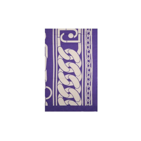 Foulard Maxi 120x120 Chain Bicolor Liu Jo Ultra Violet  Valigeria.it