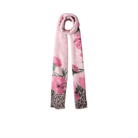 Foulard stola flower animalier Liu Jo Fragrant Lilac