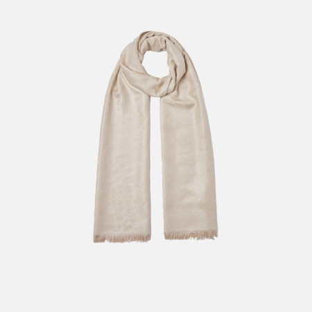 Foulard stola new logo chain jacquard Liu Jo Sabbia