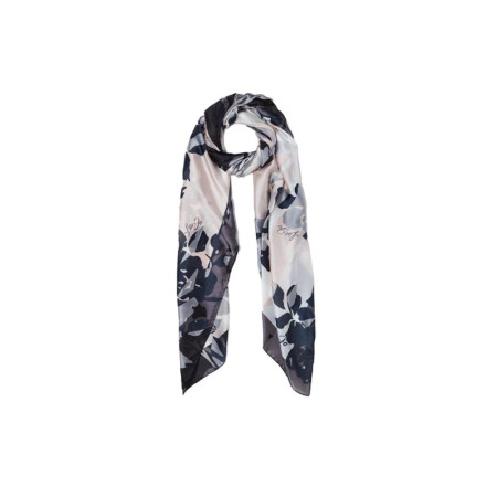 Foulard Stola Roses Liu Jo Nero  Valigeria.it