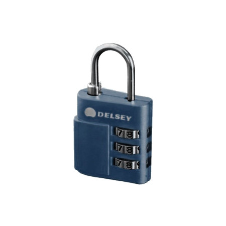 Lucchetto da Viaggio con Combinazione | Delsey Travel Accessories | 000945190-Blu Mare