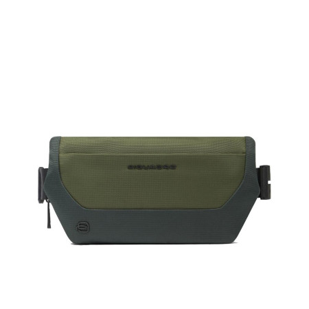 Marsupio tozzo riciclato Piquadro Easyjet Verde