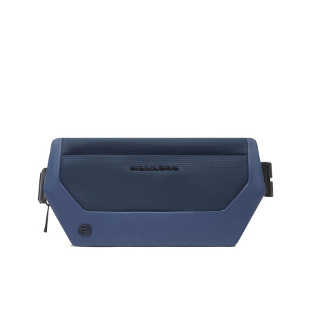 Marsupio tozzo riciclato Piquadro Easyjet Blu