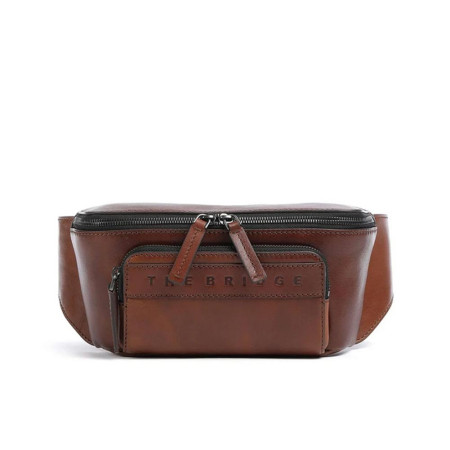 Marsupio tozzo The Bridge 072805EX1A-Marrone Valigeria-it