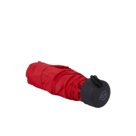 Ombrello Corto Mini Automatico Piquadro Rosso  Valigeria.it