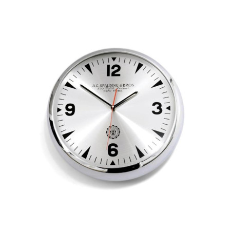 Orologio da Parate Classic Spalding & Bros Silver  Valigeria.it