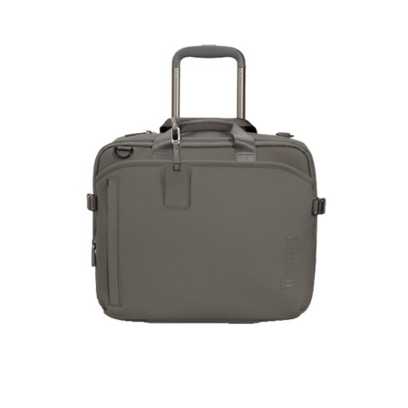 Pilota trolley 41cm 2 ruote cabina rolling tote 16 Lipault Lost in Berlin Ash Stone