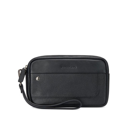 Pochette da polso a un comparto in pelle Alaska Roncato Valigeria Nero Valigeria.it