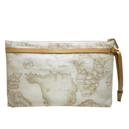 Pochette Alviero Martini 1^Classe Geo White CN13961880900  Valigeria.it