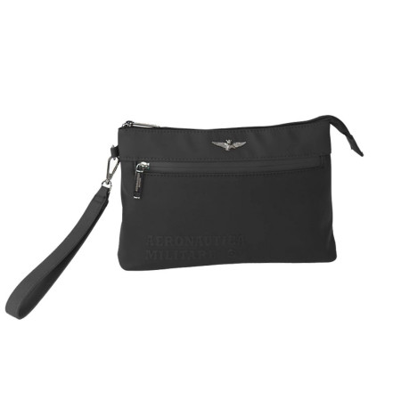 Pochette da polso piatta Aronautica Militare Helix Nero
