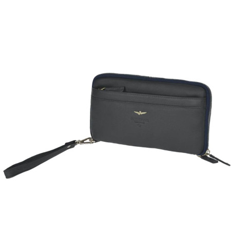 Pochette da polso piatta Aeronautica Militare Helix Nero