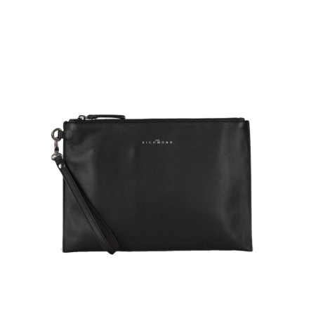 Pochette da Polso Piatta John Richmond Black  Valigeria.it