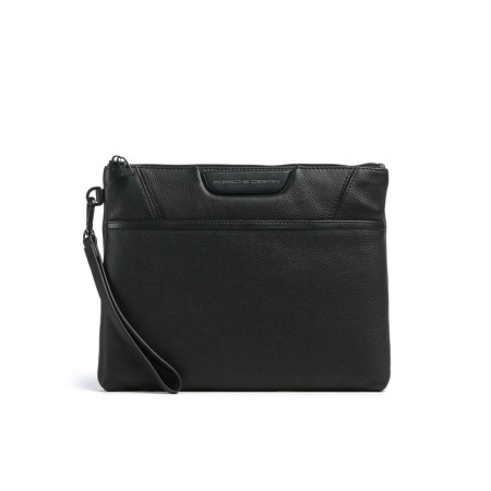 Pochette da polso piatta Porsche Design Roadster Levo Nero