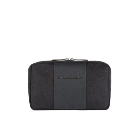 Pochette Porta Cavi Brief2 Piquadro Nero  Valigeria.it