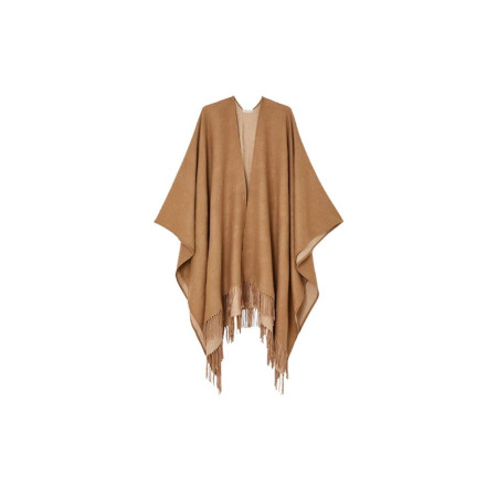 Poncho con Logo Embossed Liu Jo Naturale  Valigeria.it