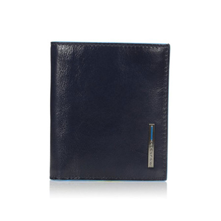 Porta carte di credito in pelle | Piquadro Blue Square | PP1518B2-Blu2