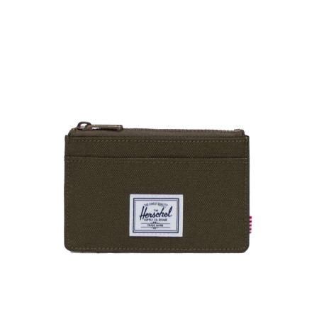 Porta Carte Credito Piatto Oscar Herschel Ivy Green  Valigeria.it