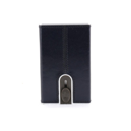 Porta Carte Credito The Bridge Story Uomo Blu 014880017N  Valigeria.it