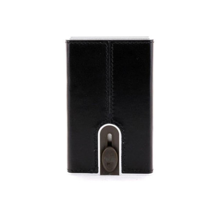 Porta Carte Credito The Bridge Story Uomo Nero 014880017R  Valigeria.it