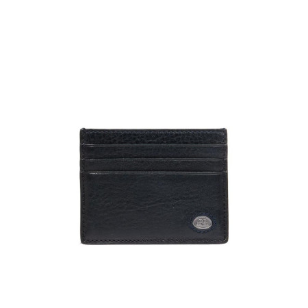 Porta Carte di Cedito Piatto The Bridge Nero  Valigeria.it