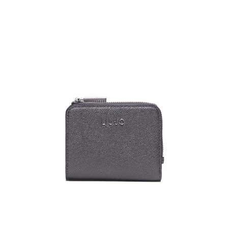Porta Carte di Credito Caliwen Liu Jo Antracite Metallico  Valigeria.it