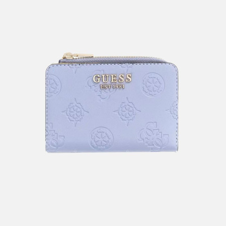 Porta carte di credito Guess Laurel II Grey Blue Logo